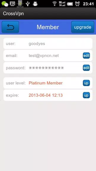 CrossVpn Screenshot 4