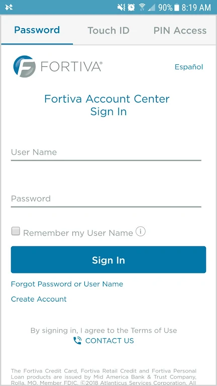 Fortiva Account Center Screenshot 4