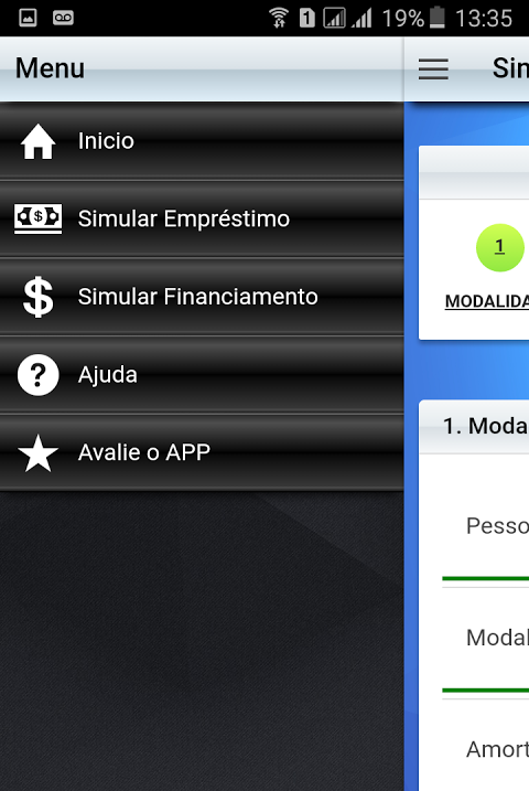 Simulador Empréstimo Bancário Screenshot 1