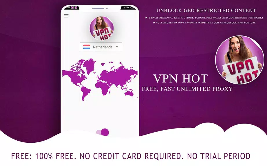 Free Hot VPN : VPN Hot Unblock Proxy 2019 Screenshot 4