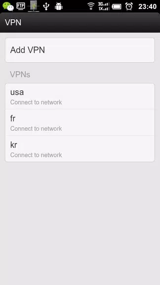 CrossVpn Screenshot 3