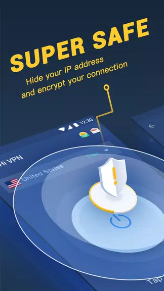 Hi VPN Pro - Free Unlimited Proxy & Hotspot VPN Screenshot 1