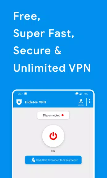 HideMe VPN: Super, Secure, Fast & Free VPN Screenshot 2