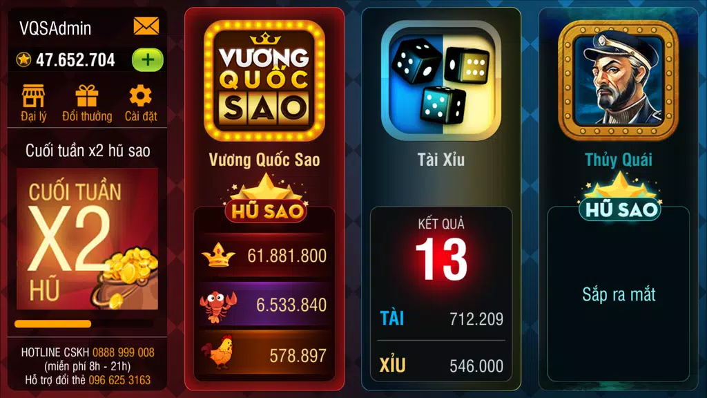 Vương Quốc Sao - Tài Xỉu Screenshot 2