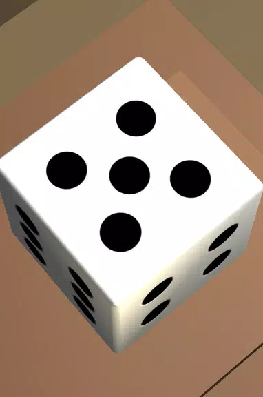 One Dice 3D: Free playing die Screenshot 1