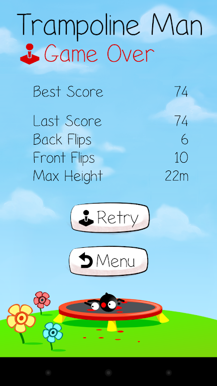 Trampoline Man (Stickman Game) Mod Screenshot 1