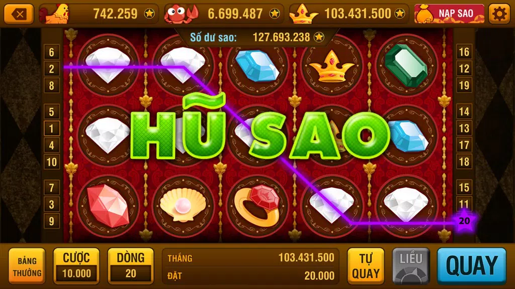 Vương Quốc Sao - Tài Xỉu Screenshot 3