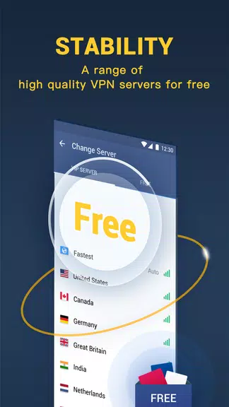 Hi VPN Pro - Free Unlimited Proxy & Hotspot VPN Screenshot 3