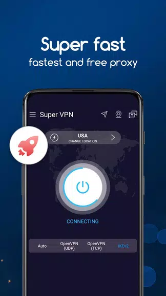 VPN Super-VPN Proxy Server & Secure App Screenshot 1