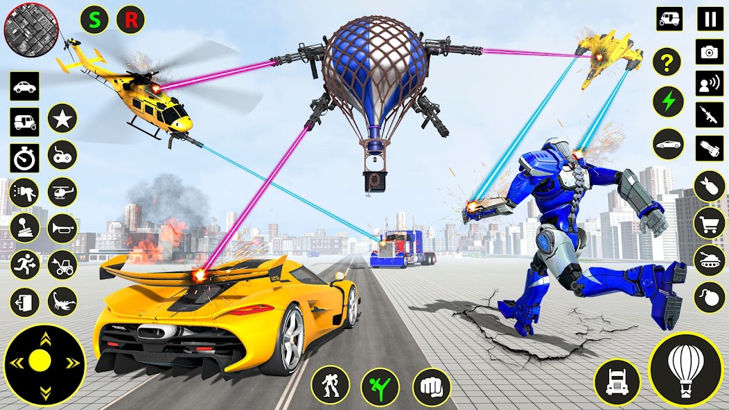 Truck Game - Car Robot Games Mod Screenshot 4