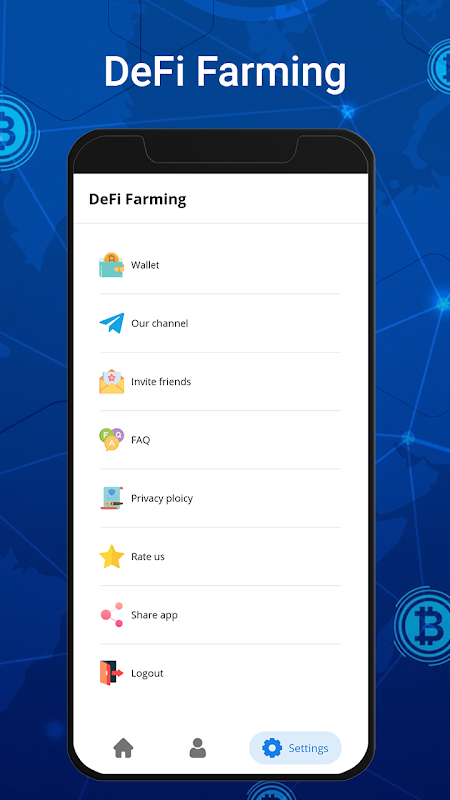 DeFi Farming - Cryptocurrency Farming App Screenshot 1