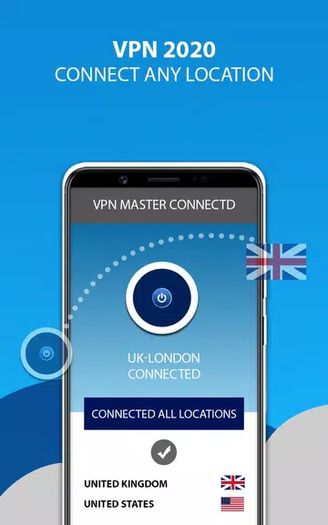 Super VPN Master -free hotspot Screenshot 1