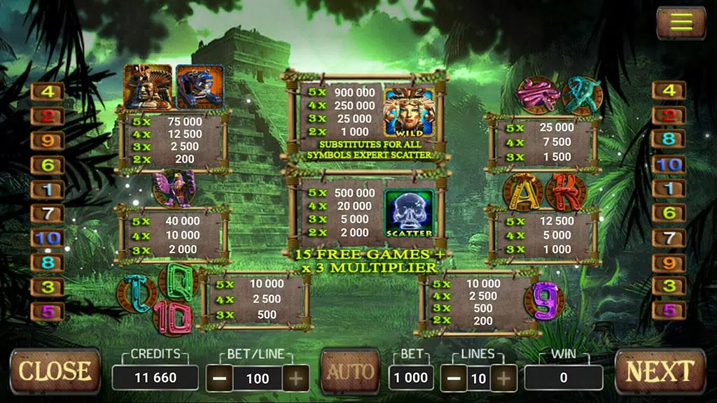 Spirits Of Aztec Slot Screenshot 2