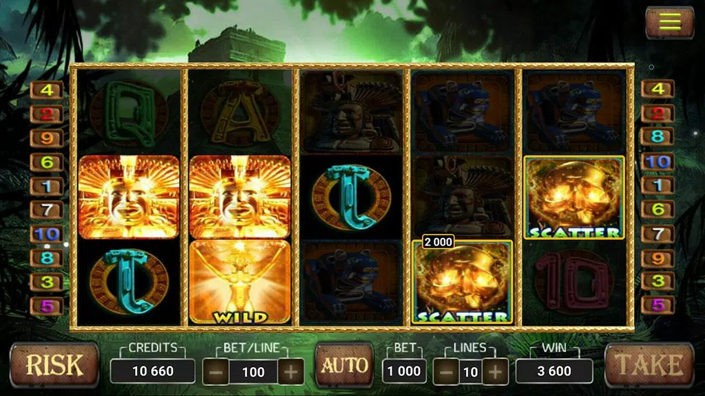 Spirits Of Aztec Slot Screenshot 3