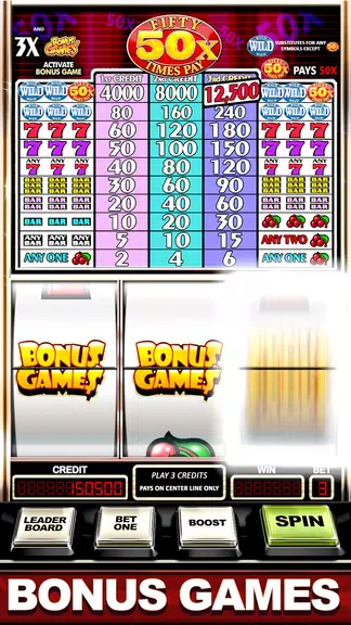 Slots Machine : Fifty Times Pay Free Classic Slots Screenshot 3