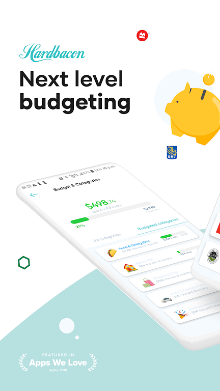 Hardbacon: Monthly Budget App Screenshot 1