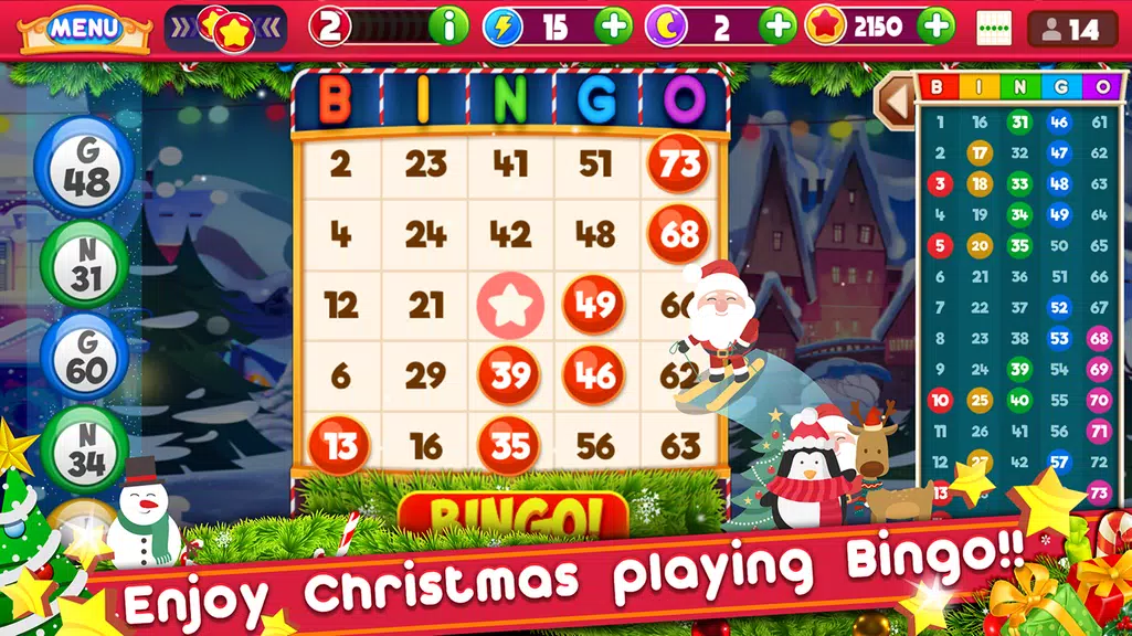 Christmas Bingo Screenshot 2