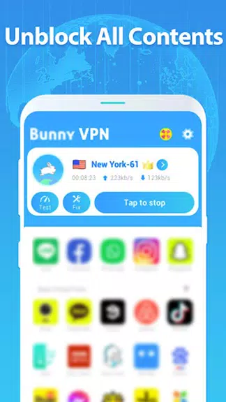 Secure vpn Fast - Вunny VPN Screenshot 1