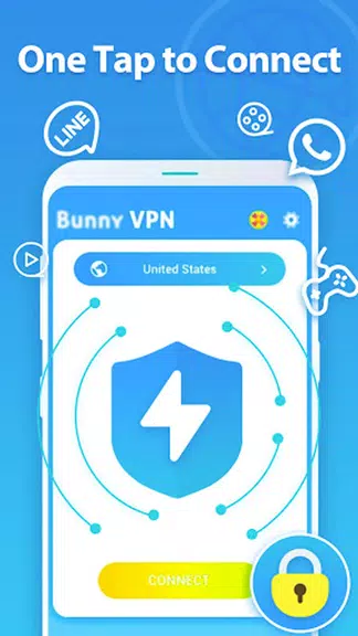 Secure vpn Fast - Вunny VPN Screenshot 2