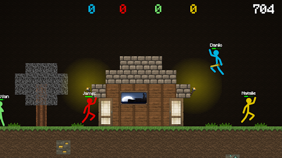 Stickman VS Multicraft: Fight Pocket Craft Mod Screenshot 1