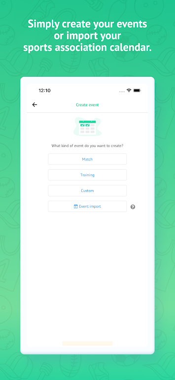Teamy: app for sports teams Screenshot 3