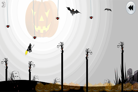 Halloween - Spooky Witch Dash Screenshot 3