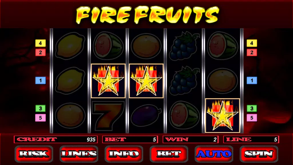 Fire Fruits slot Screenshot 1