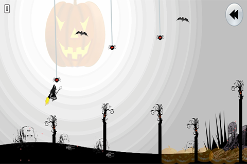 Halloween - Spooky Witch Dash Screenshot 1