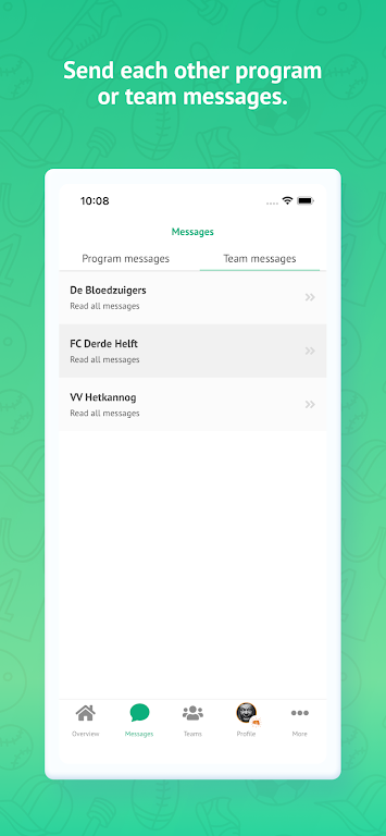 Teamy: app for sports teams Screenshot 4