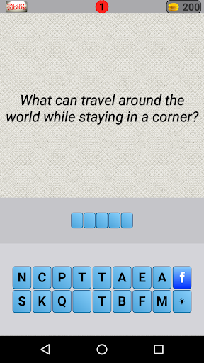 Smart Riddles - Brain Teaser word game Screenshot 1