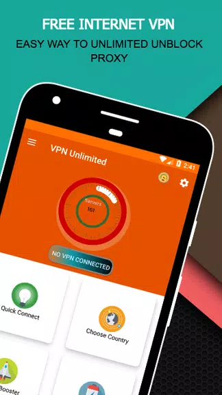 Free Internet - VPN Free Unlimited Unblock Proxy Screenshot 1