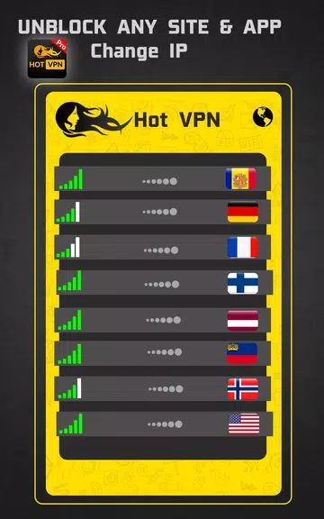 HotVPN Pro - Online VPN Proxy Screenshot 4