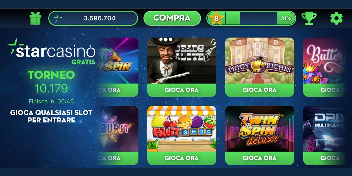 StarCasinò social Screenshot 1