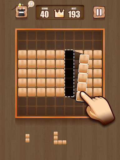 Wood Block Blitz Puzzle Screenshot 2