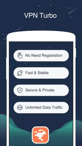 VPN Turbo - Free VPN Proxy & Unlimited VPN Screenshot 1