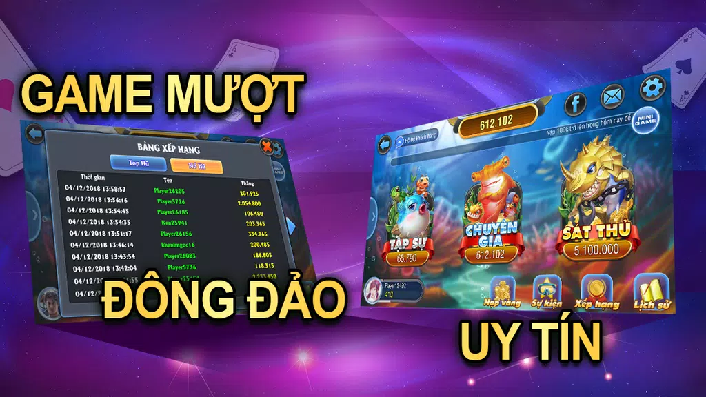 Săn cá Vip–Game ban ca, ban ca an xu, ban ca tien Screenshot 4