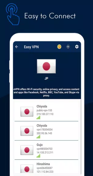 Easy VPN: Secure VPN, Free VPN Proxy master Screenshot 2