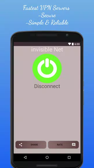 Invisible NET Free VPN - Proguard VPN proxy Screenshot 3