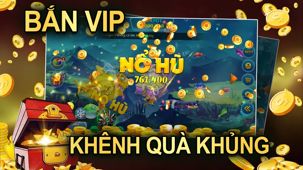 Săn cá Vip–Game ban ca, ban ca an xu, ban ca tien Screenshot 3