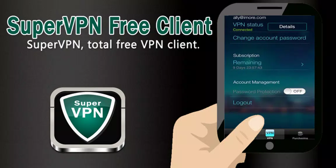 Super VPN Free Client Screenshot 1