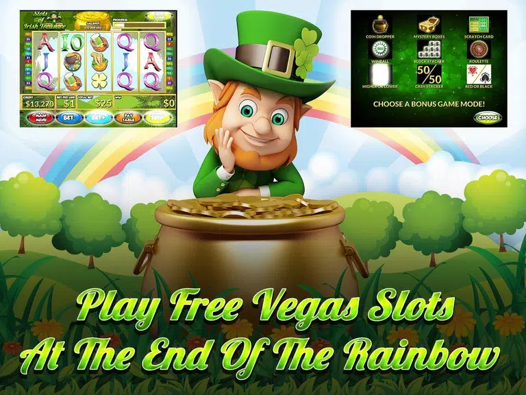 Slots of Irish Treasure FREE Vegas Slot Machine Screenshot 2