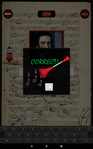 Composer Quiz Screenshot 2