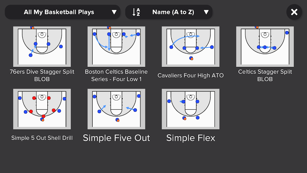 VReps Basketball Playbook Screenshot 4