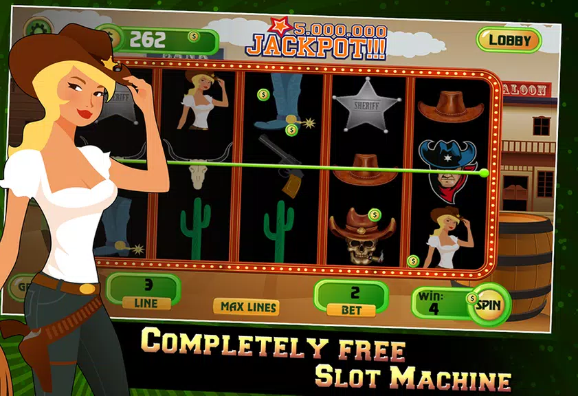 Mysterious Texas Slot Machine Screenshot 4