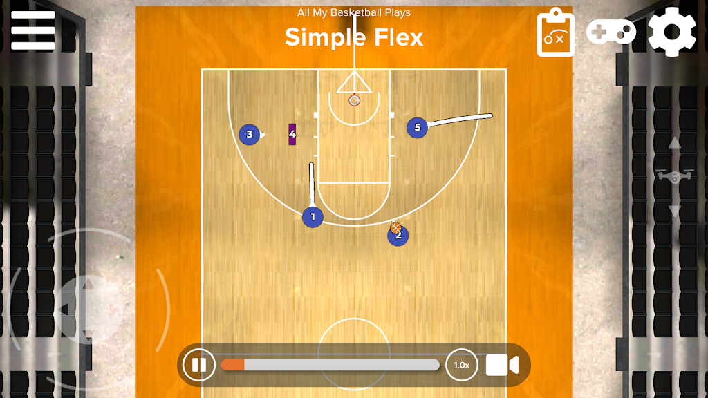 VReps Basketball Playbook Screenshot 3