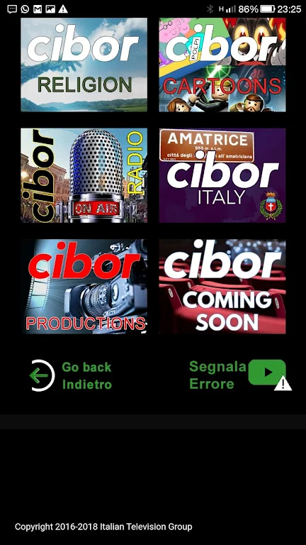 Cibor App Screenshot 2