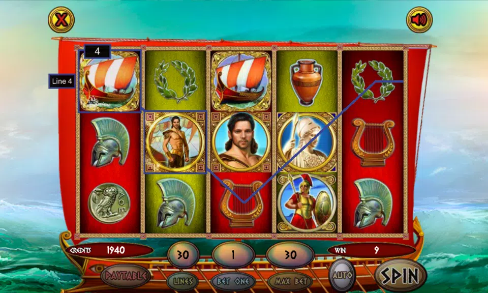 Odysseus Slot Screenshot 4