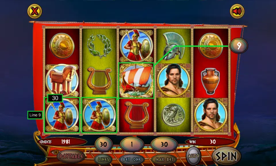 Odysseus Slot Screenshot 2