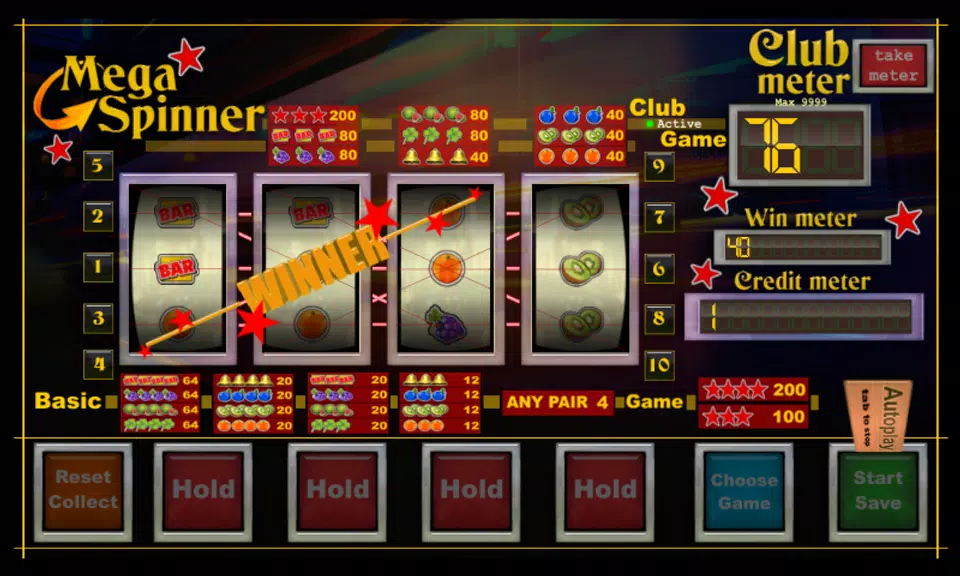 slot machine mega spinner Screenshot 4