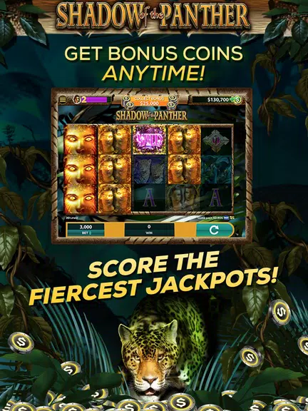 Shadow of the Panther SLOTS! Screenshot 2